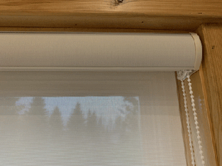 Roller Shades in Cassettes